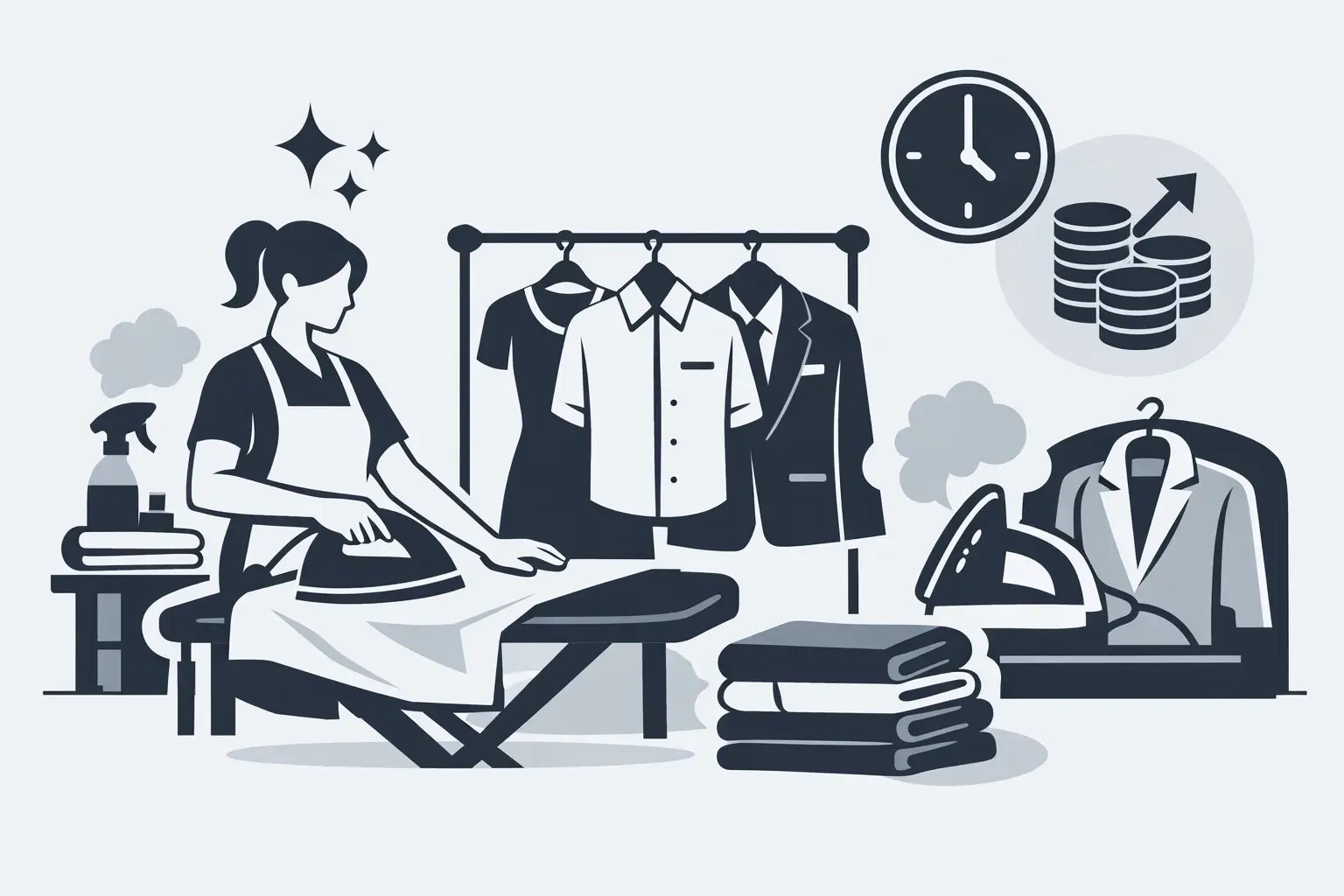Planchado profesional ropa: cuándo sí compensa